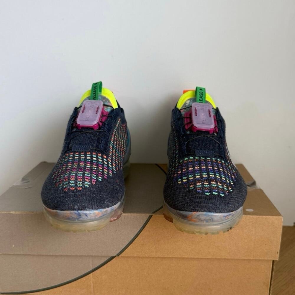 Nike Air Vapormax Flyknit ‘Deep Royal Blue’ Men Sneakers- SZ Men 6.5 - Women 8 - Picture 7 of 11
